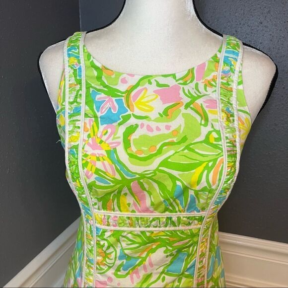 Lilly Pulitzer Fryer Elephant Ear Shift Dress - Picture 6 of 12